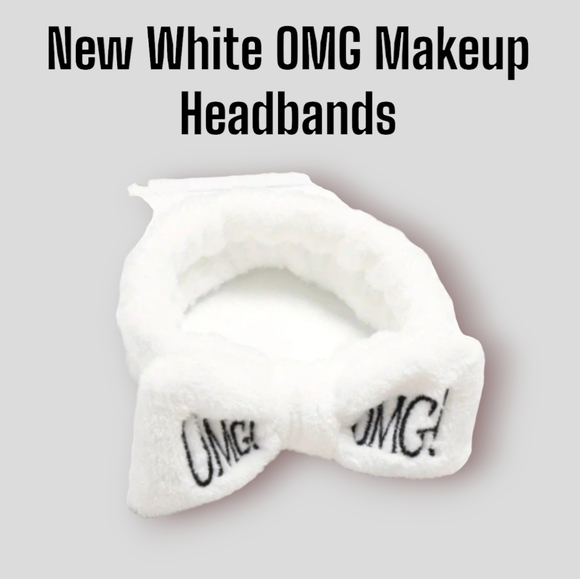 Soft & Fluffy "OMG" Hair Headband With Bow - Picture 4 of 10